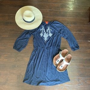 Joe Fresh Navy blue Cotton dress